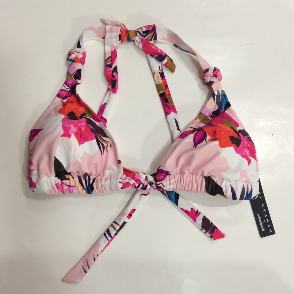 Ashley Graham X Swimsuits For All Princesa Floral Bikini Top